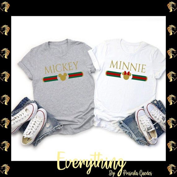 Minnie, Mickey Design Shirts, Disney Designer, Disney Shirt - T-shirt | Etsy (US)