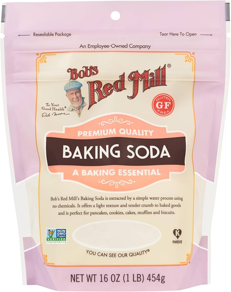 Bob's Red Mill Baking Soda, 16oz (Pack of 1) - Non GMO, Gluten Free, Vegan, Paleo Friendly, Koshe... | Amazon (US)
