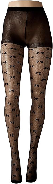 Womens Bow Fishnet Sheer Tights | Amazon (US)