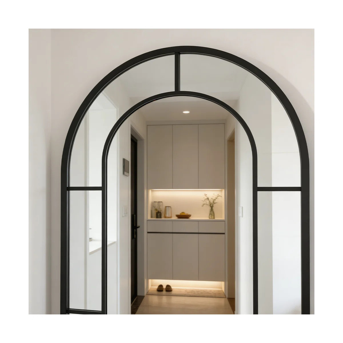 Arched Full Length Mirror\uff0cHanging Or Leaning\uff0cFor Living Room Farmhouse Bedroom Hallway ... | Wayfair North America