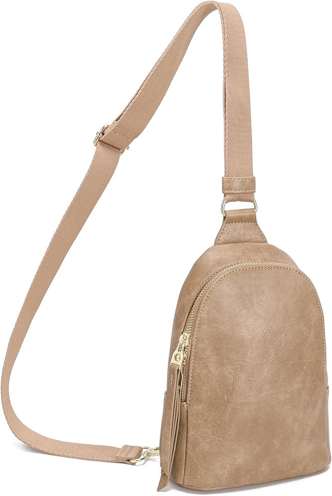 INICAT Small Crossbody Sling Bags Stylish Chest Bag for Travel Essential | Amazon (US)