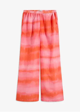 weite Hose mit Batik-Print | Bonprix DE