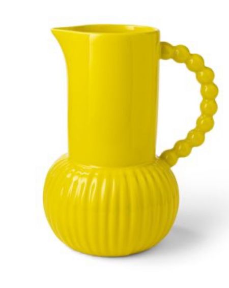Modern yellow pitcher — would also make a great vase! 

#LTKhome #LTKunder50 #LTKFind