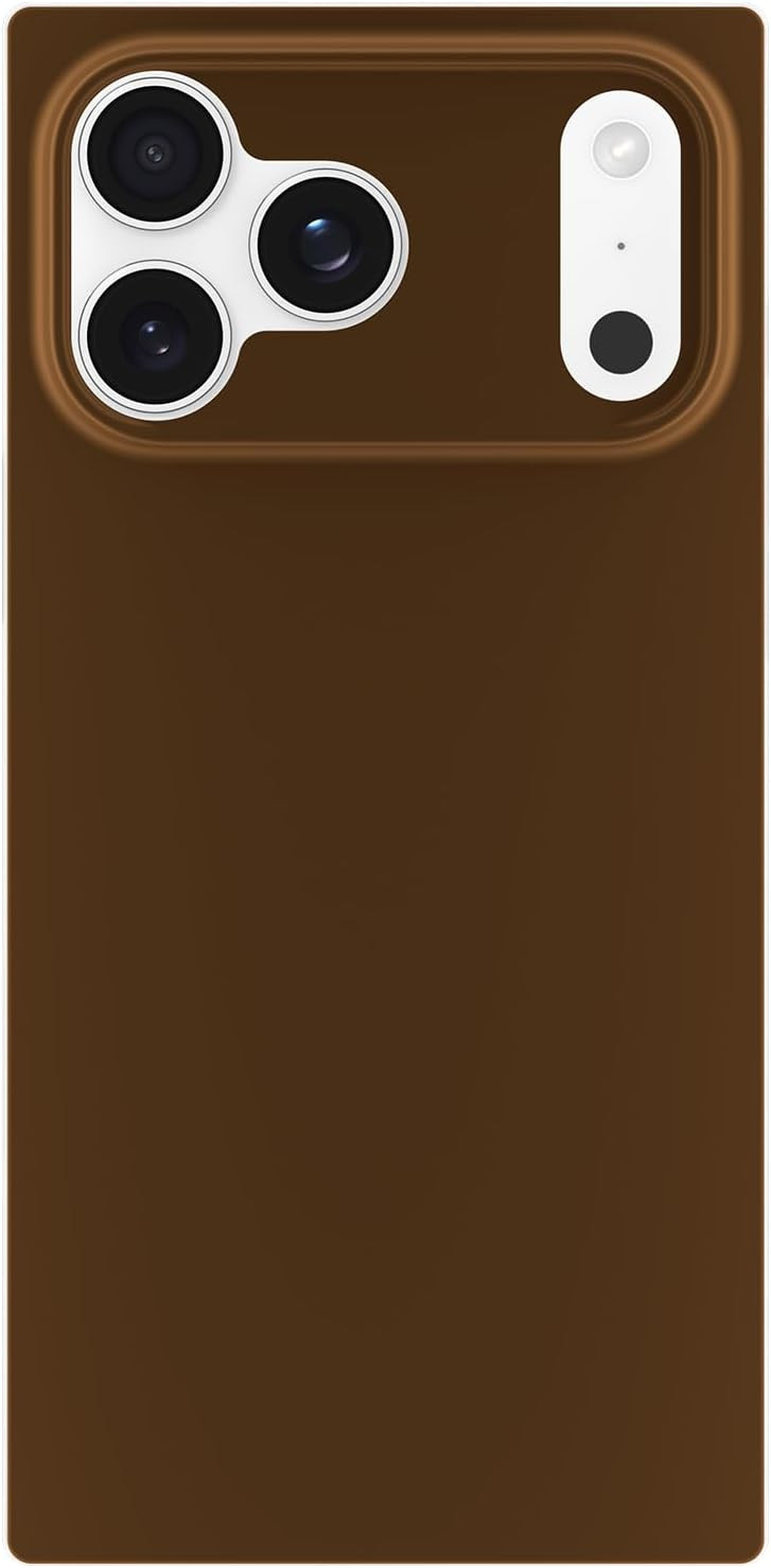 Flaunt Official Square iPhone 17 Pro Max Case - Nude Espresso | Amazon (US)
