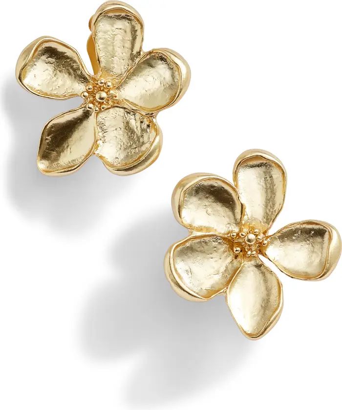 Flower Clip-On Earrings | Nordstrom