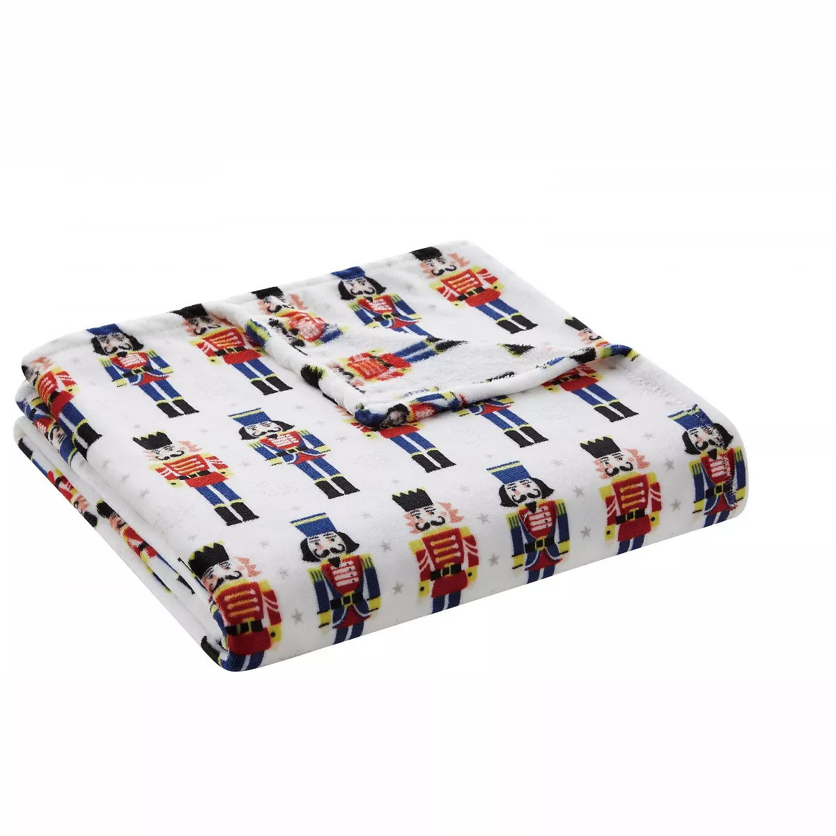 Kate Aurora Living Nutcrackers Ultra Soft & Plush Hypoallergenic Christmas Throw Blanket Cover | Target