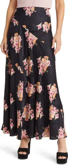 Booker Floral Jacquard Maxi Skirt | Nordstrom