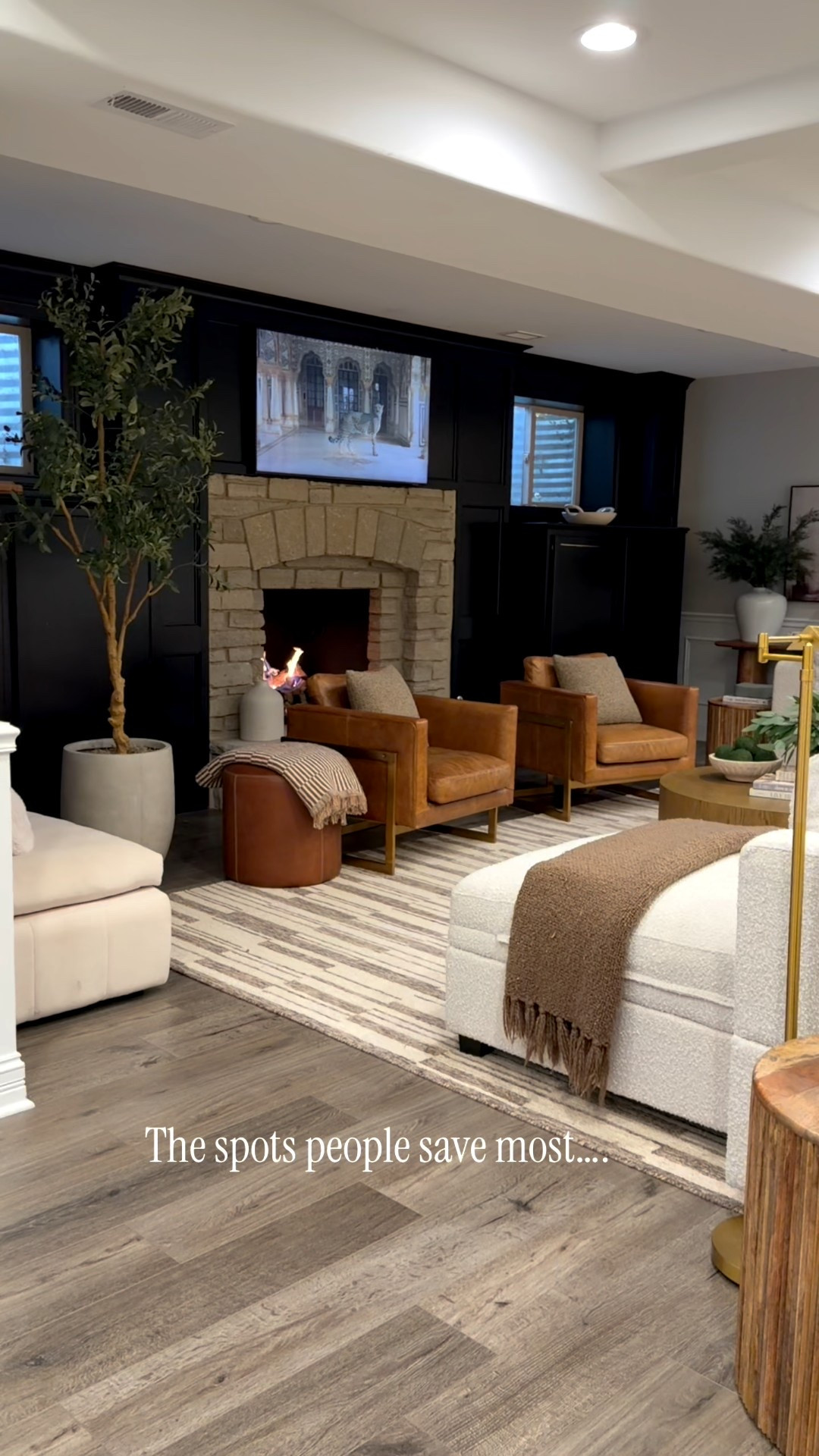 You asked about the pieces that get saved over and over — these are them.

The rug, nesting tables, ottomans, console styling — all linked here.

These are the pieces that actually make a room work.

#LTKHome #LTKSaleAlert