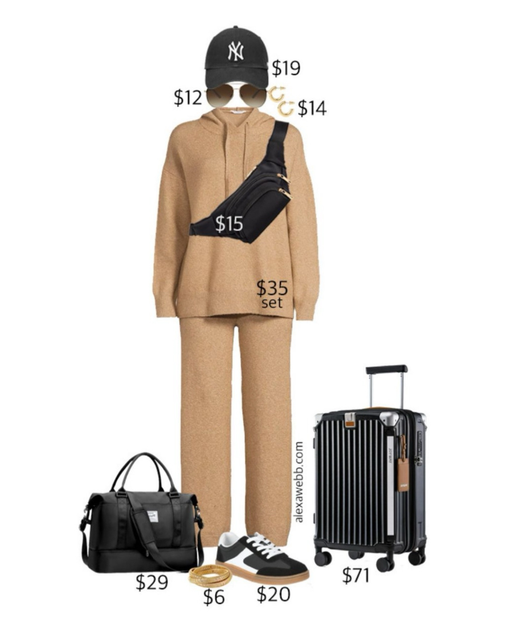 Plus Size on a Budget – Airport Outfit with @Walmart.  This plussize easy casual outfit is perfect for traveling this fall. #walmartpartner Start with a matching hoodie sweater set.  Cozy!  It is available in sizes XS – 4X.  Don’t you just love #walmartfashion?  I do!  Top this sweater set with an extra large fanny pack worn across the body. So chic and so easy! @walmartfashion Alexa Webb #plussize

#LTKPlusSize #LTKFindsUnder50 #LTKTravel