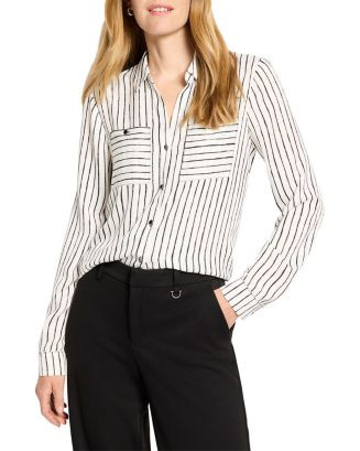 NIC+ZOE Mini Painted Stripe Shirt  | Bloomingdale's Women | Bloomingdale's (US)
