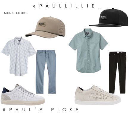 2 looks that are almost all interchangeable. Melin hats are my go to for everything and I love P448’s. 

Mens Fashion Looks

#LTKstyletip #LTKSpringSale #LTKmens