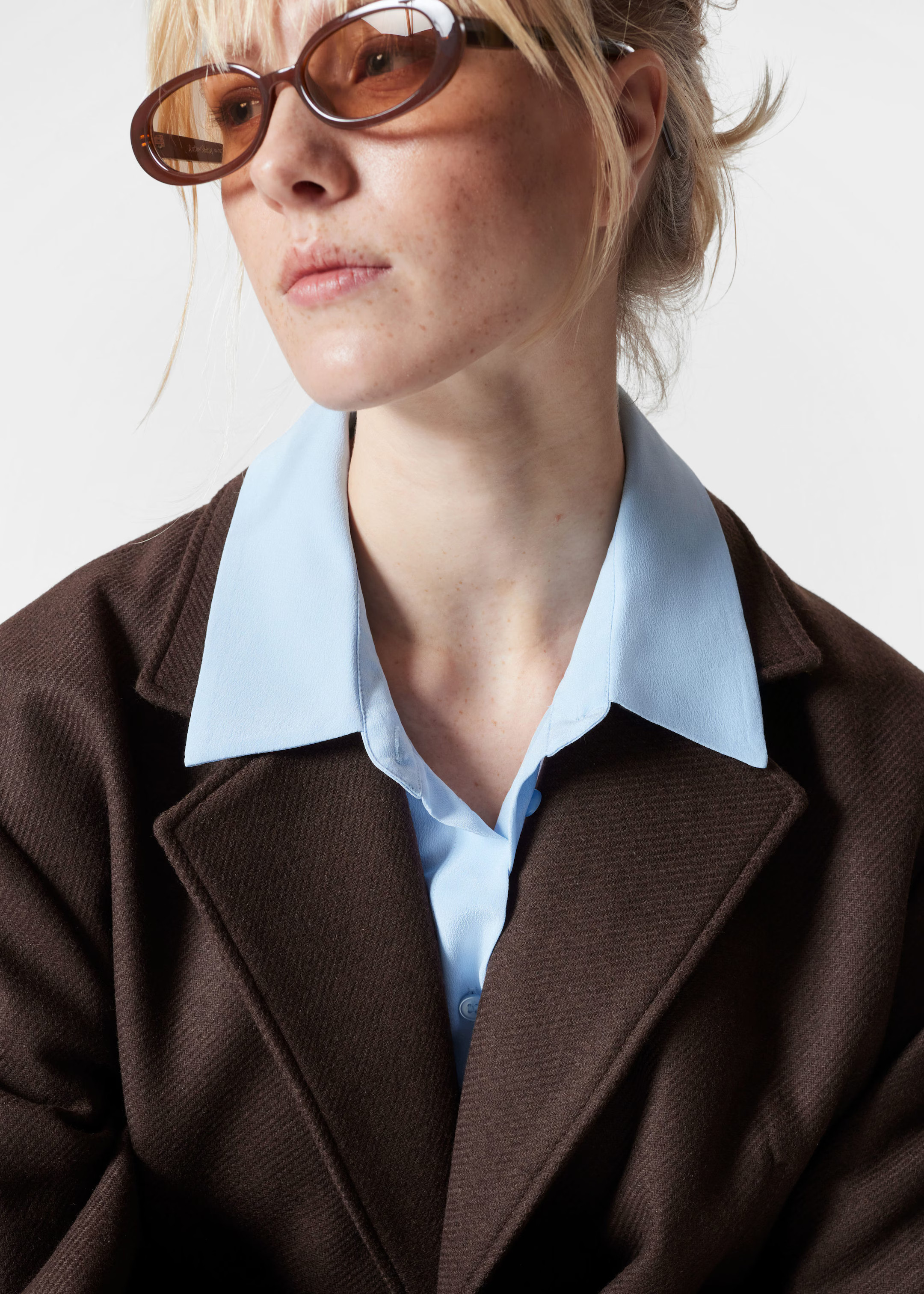 Slim Oval-Frame Sunglasses | & Other Stories - US