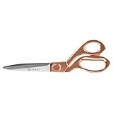 Westcott 8" Bent Stainless Steel Gold-Finish Scissors for Office & Home (17196) | Amazon (US)