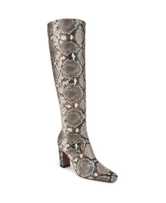 Women's Bowman Square Toe Knee High Dress Boots | Macy's