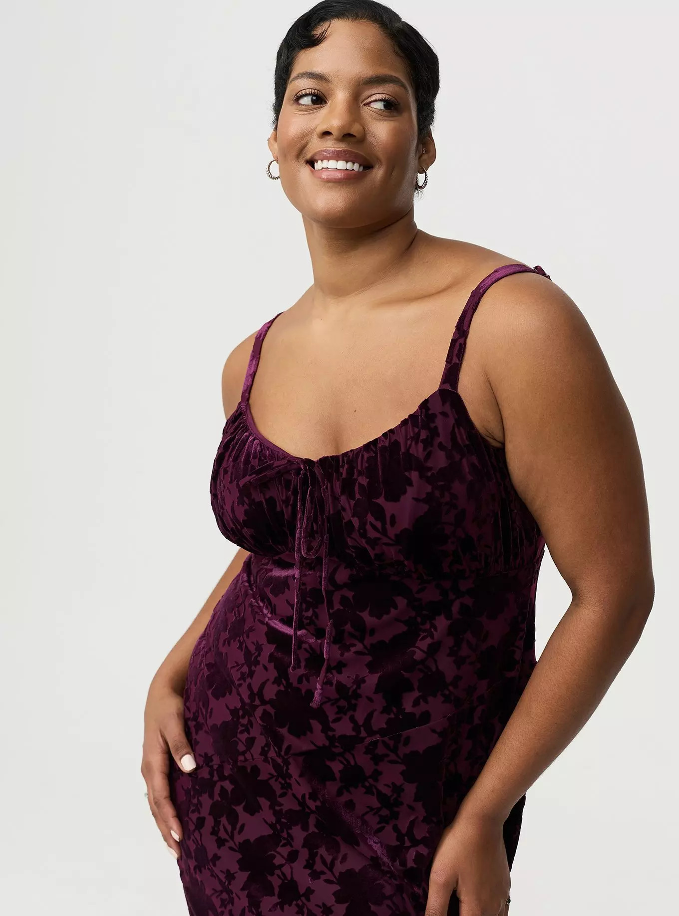 Velour Cami Maxi Dress | Torrid (US & Canada)
