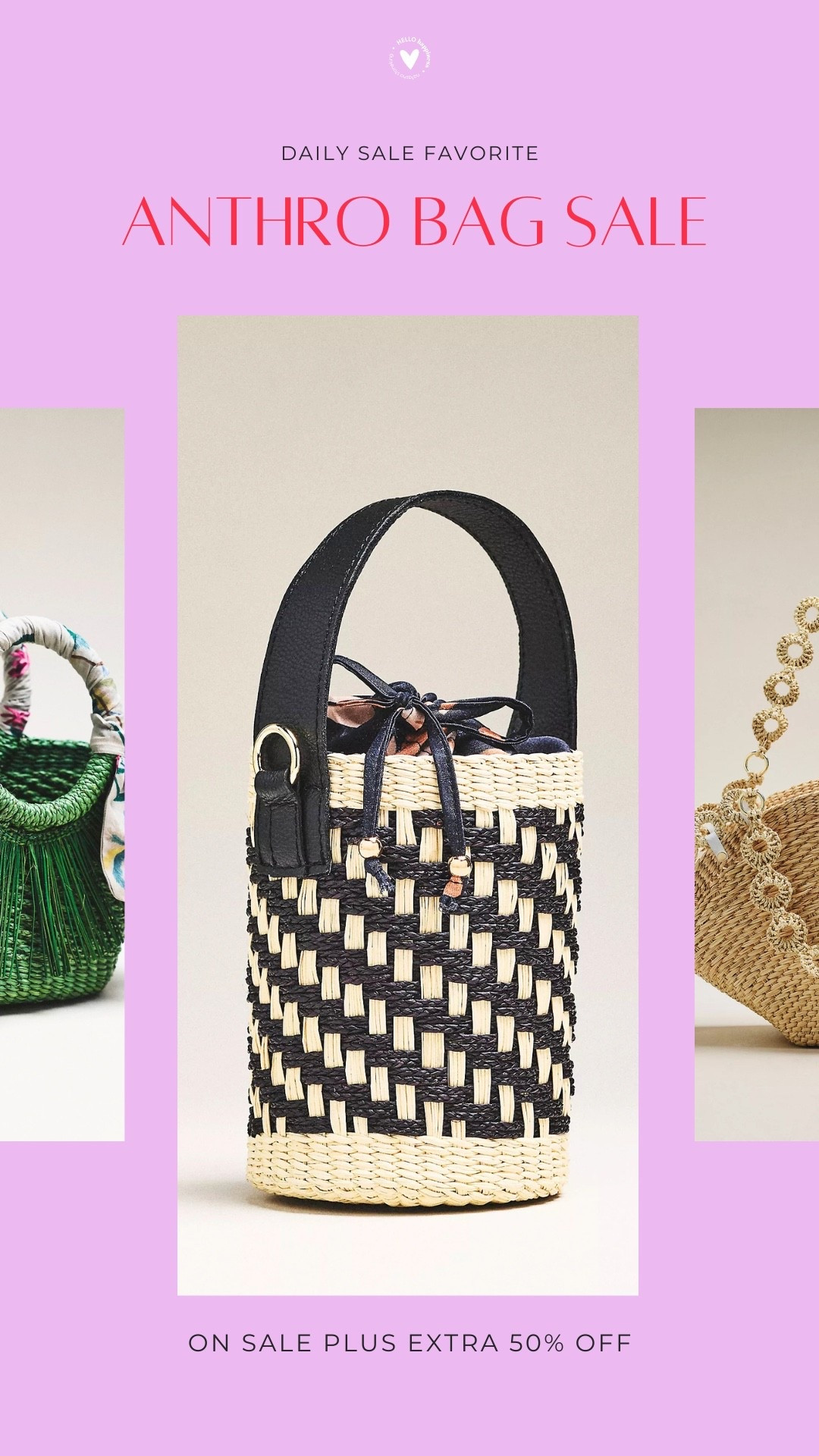 extra 50% off bags @Anthropologie

#LTKSaleAlert #LTKSeasonal