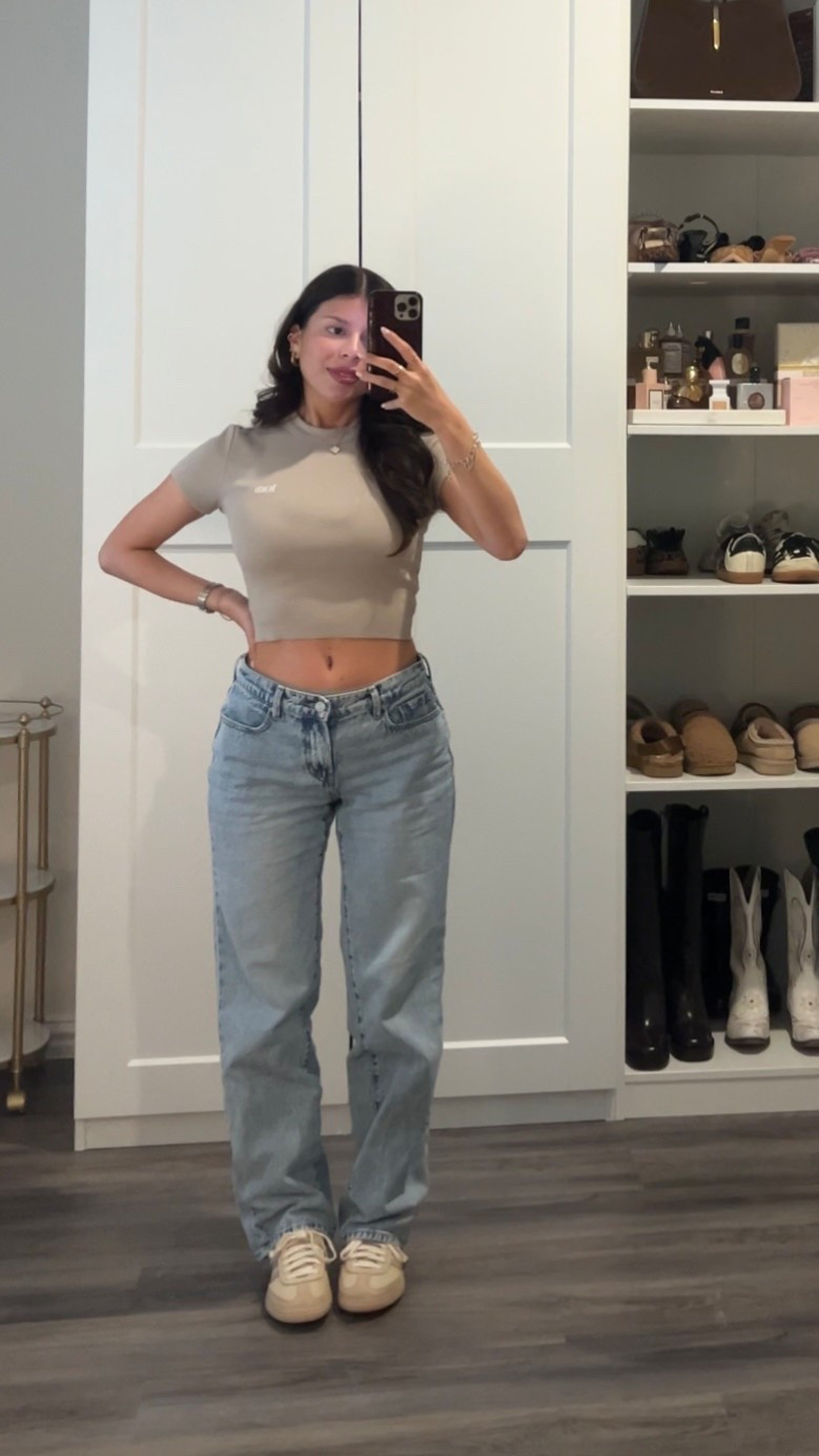 So many questions about this outfit!! 🤍 shirt is kith but I can’t link it sorry :( 

#LTKStyleTip #LTKPetite #LTKShoeCrush