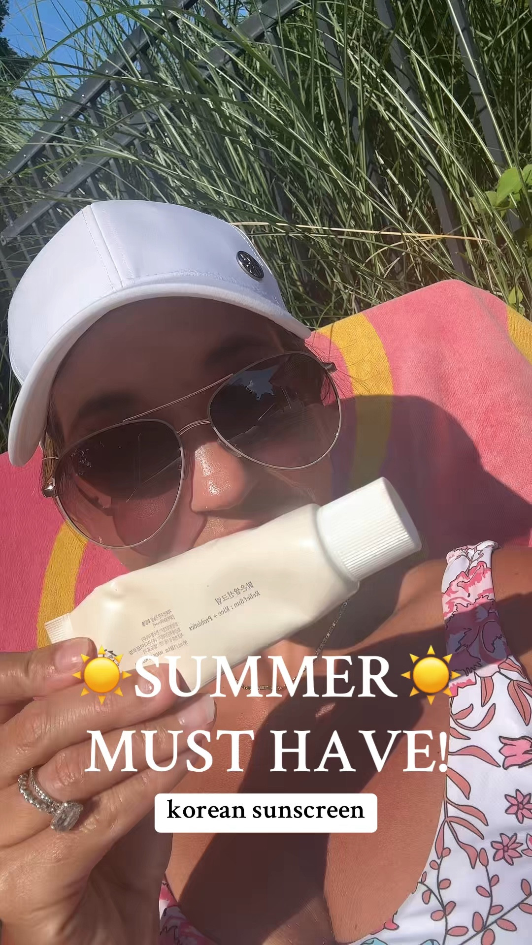 ☀️Summer vibes and korean sunscreen 50spf! #summervibes #sunscreen #koreanskincare #koreansunscreen #beautyofjoseonsunscreen 

#LTKSeasonal #LTKBeauty #LTKOver40
