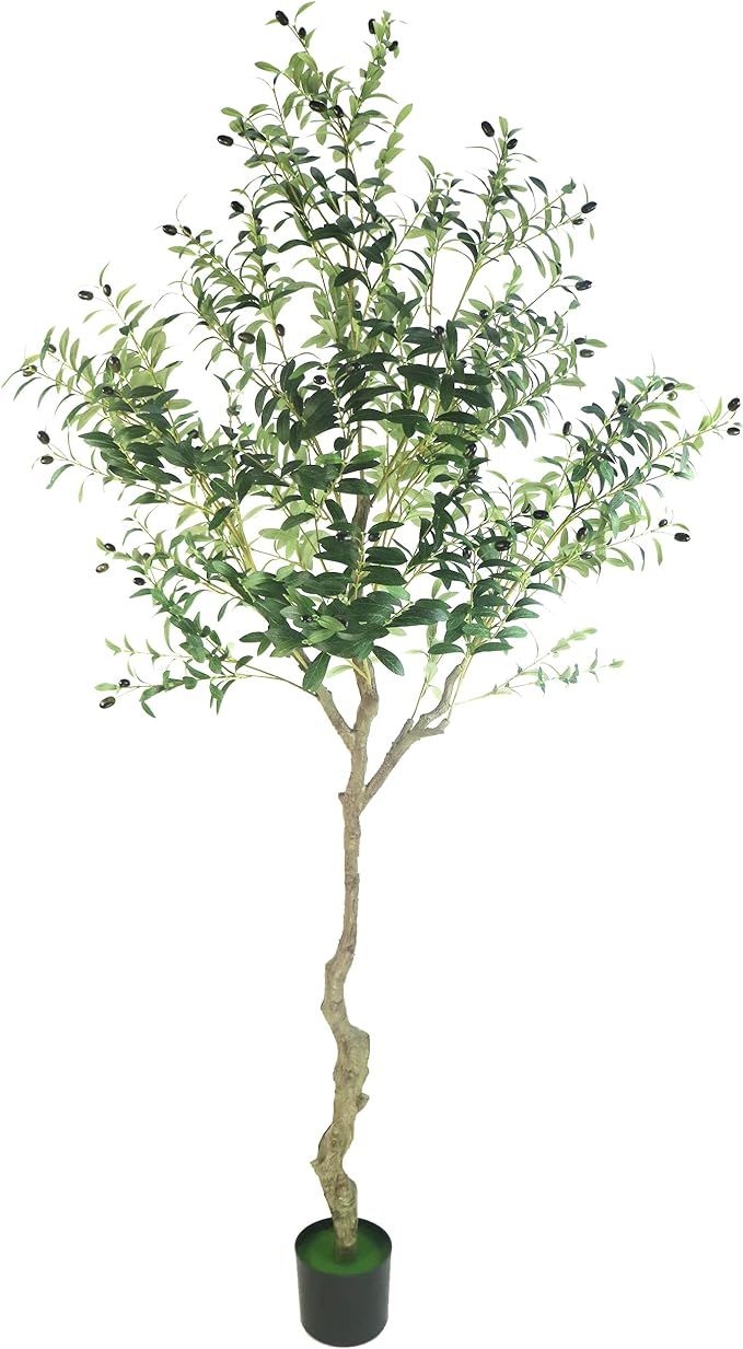 Artificial Olive Tree Faux Olive Tree 7ft Olive Tree for Office House Home Decoration (7ft) | Amazon (US)