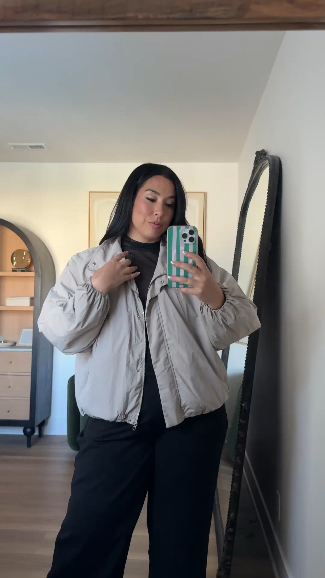Love this jacket for pre-fall!Wearing an XL in everything! L in the boat neck top! dynamite, date night outfits, midsize, midsize fashion, fall dresses, formal dress 

 #LTKSeasonal #LTKMidsize