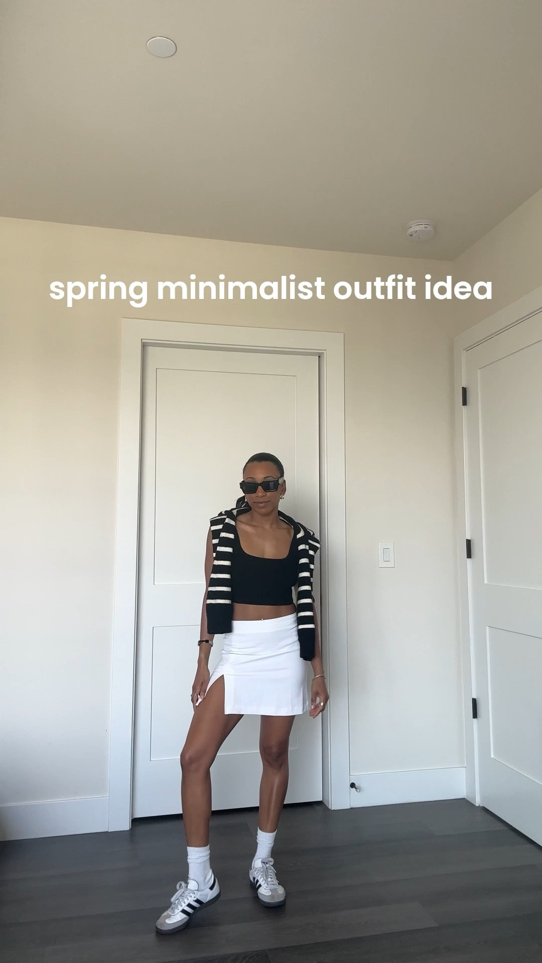 You can never go wrong with a black and white outfit for spring✨.  This look is minimal, effortless & chic  

#LTKPetite #LTKSummerEdit #LTKStyleTip