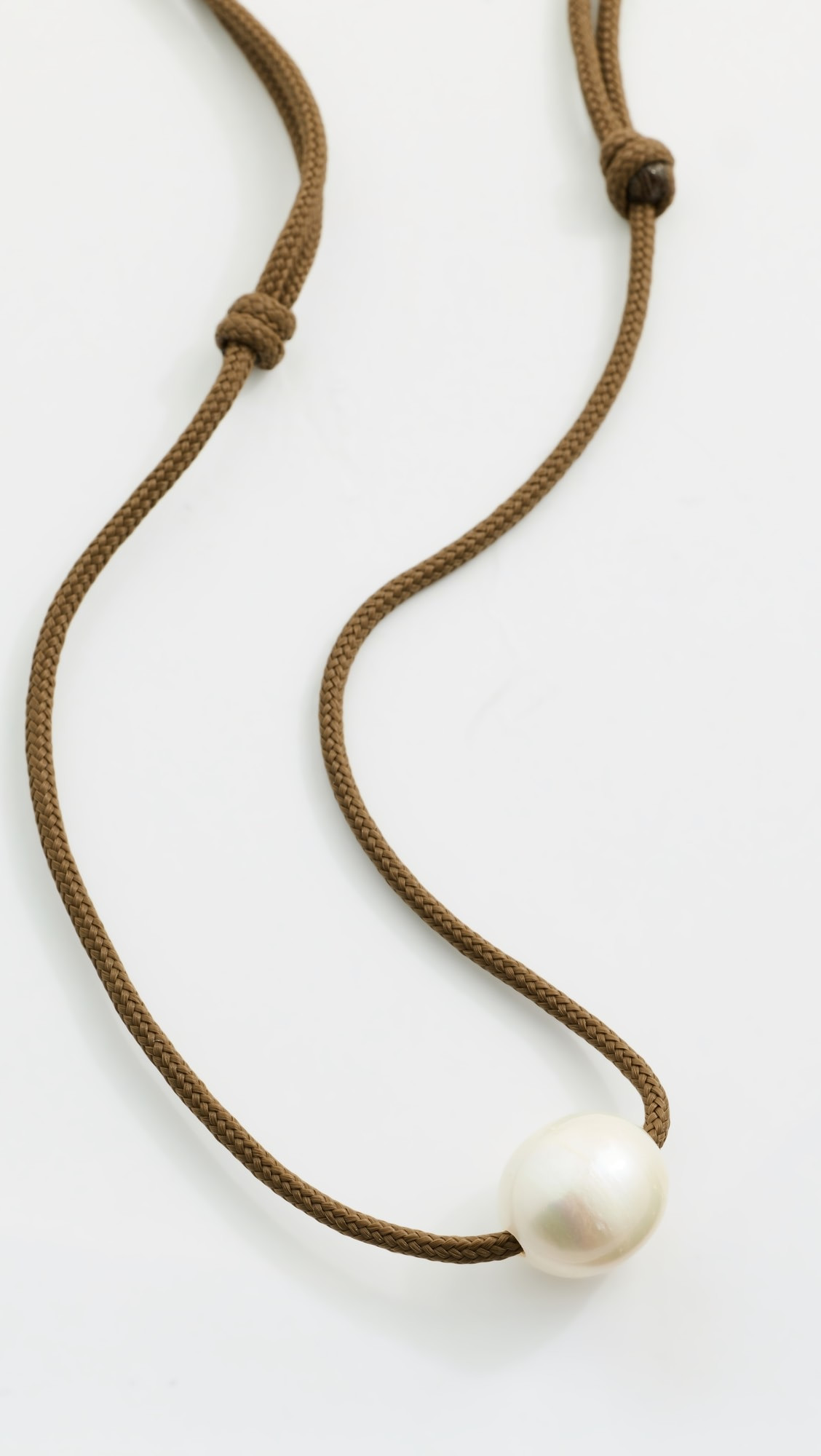 Zoe Chicco Baroque Pearl Paracord Necklace | Shopbop | Shopbop
