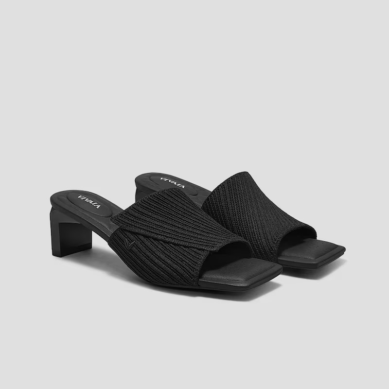 Square-Toe Block Heel Sandals (Jade Pro) | VIVAIA