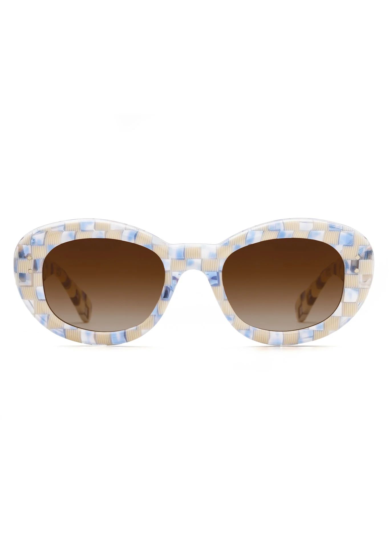 Gingham over Crystal | KREWE Eyewear