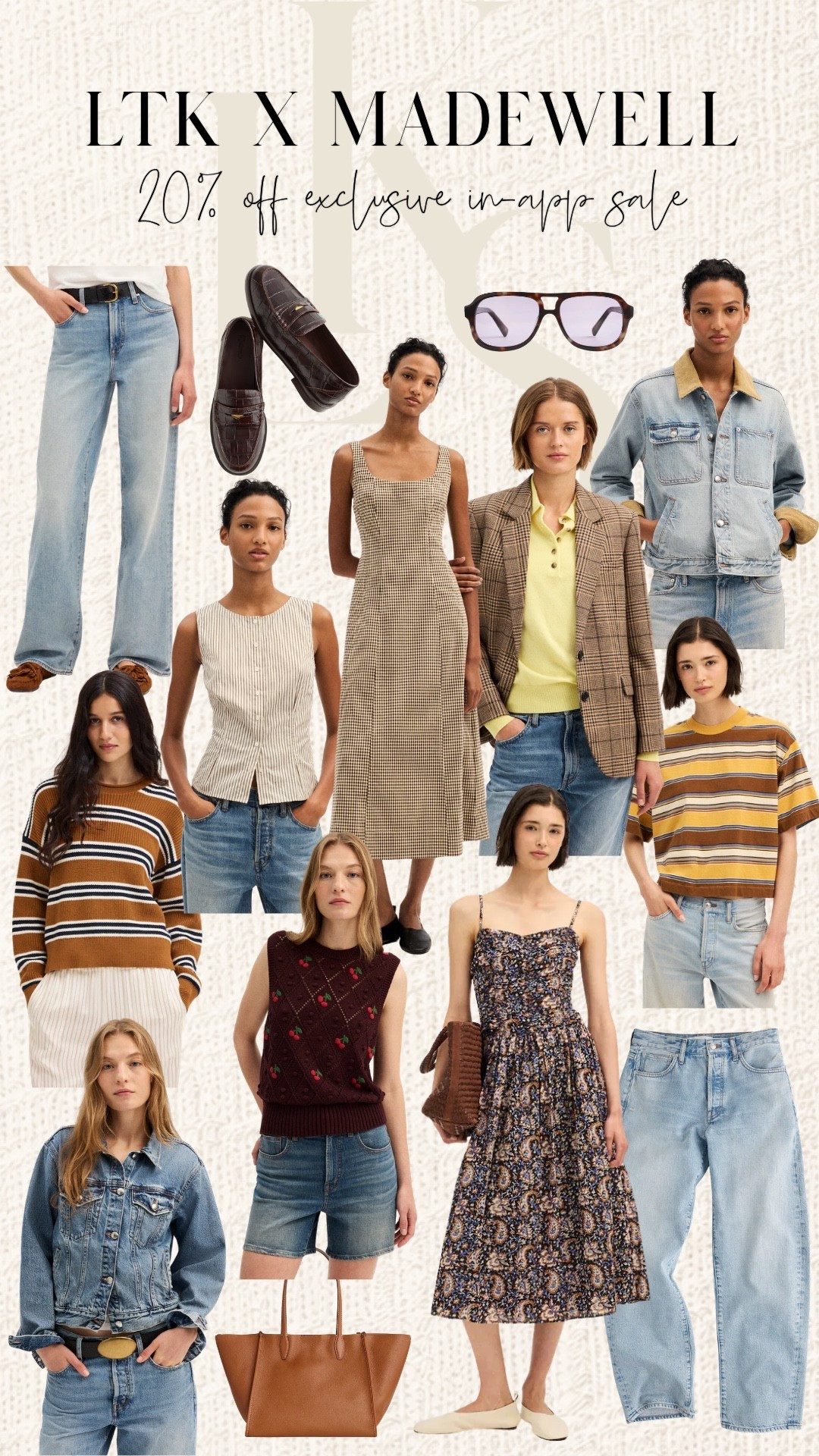 The LTK x Madewell exclusive in-app sale gives you 20% off sitewide and runs from the 14th through the 17th! 

Here are my top picks — perfect items to take you from summer into fall!

#LTKxMadewell #LTKSeasonal #LTKSaleAlert