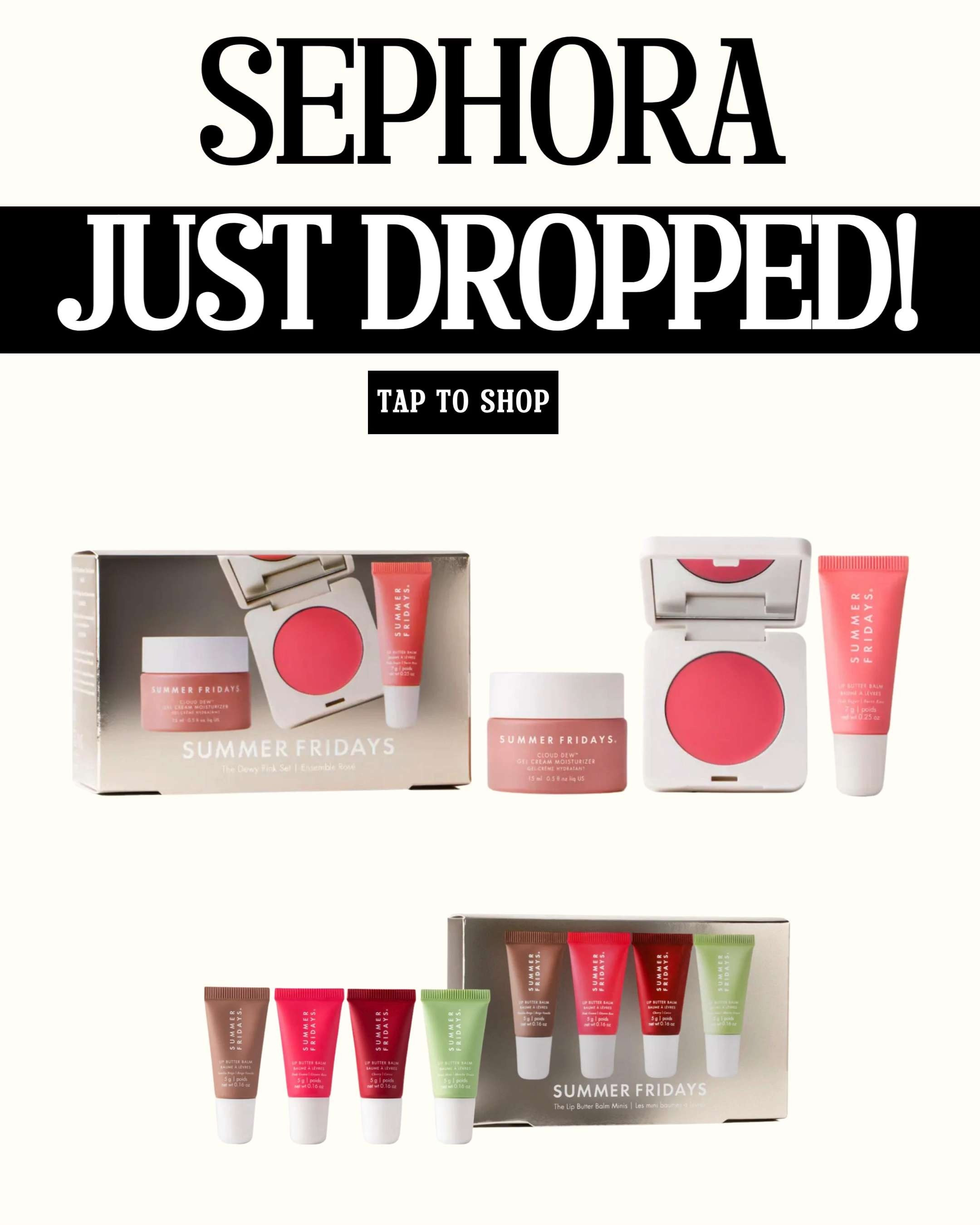 ✨ New drops just landed at Sephora and they are too good to miss! 💄 From glow-boosting skincare to fall-inspired lip colors and must-have holiday sets — these finds are everything you need to refresh your beauty routine 💋🌟 Don’t walk… run to check them out! 🛍️

#LTKbeauty #LTKmakeup #LTKskincare #LTKfinds #LTKtrending 

 

#LTKSaleAlert #LTKFindsUnder100 #LTKBeauty