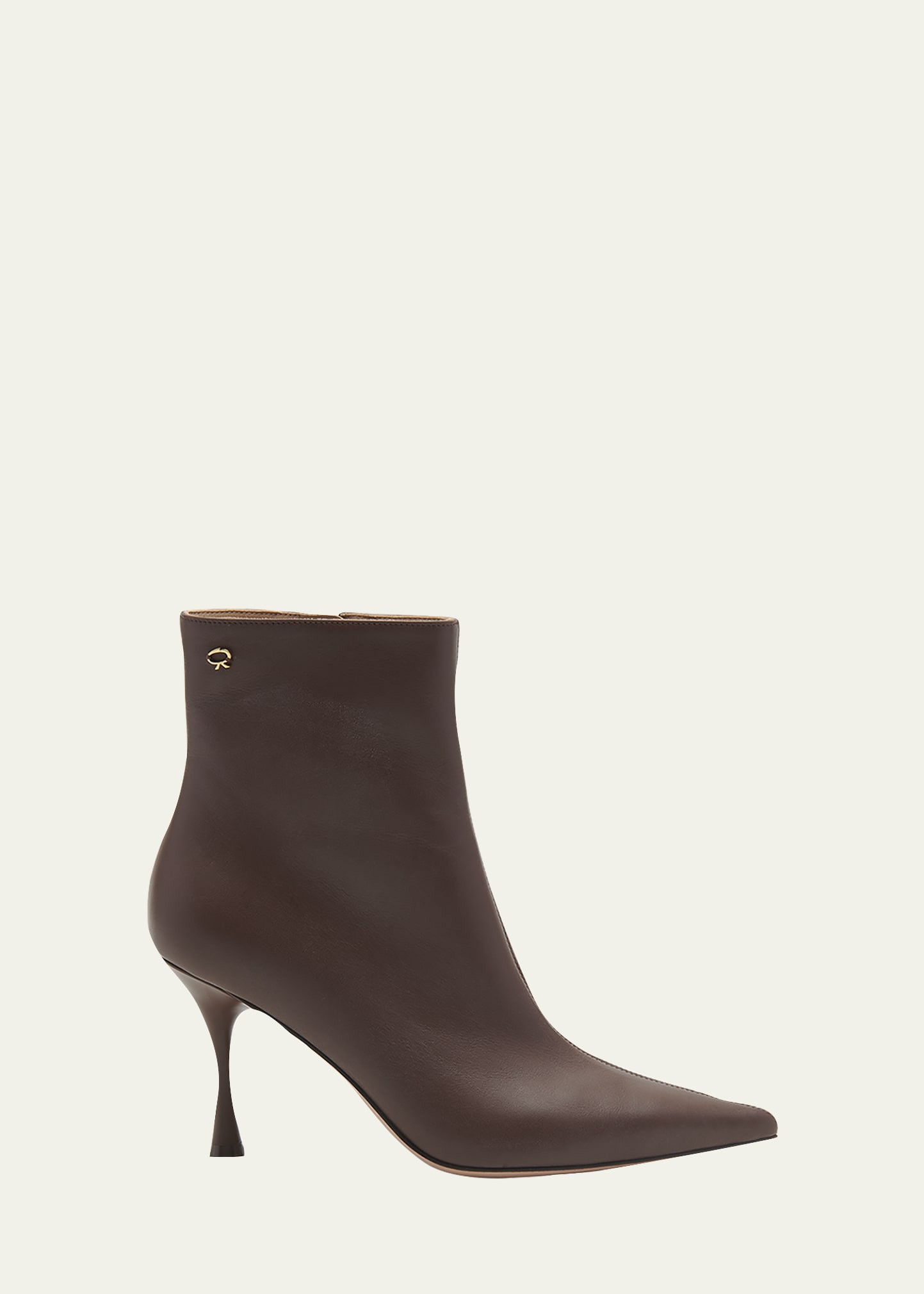 Gianvito Rossi Leather Stiletto Ankle Boots | Bergdorf Goodman