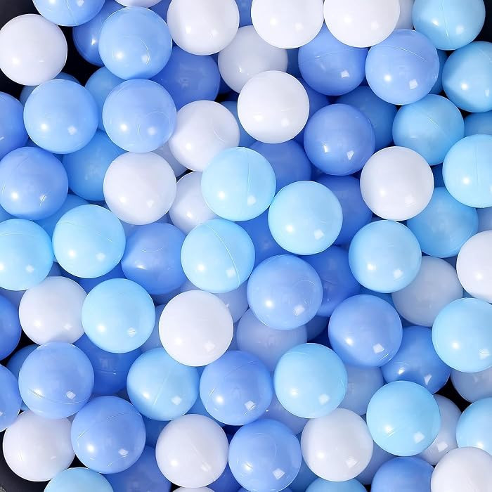 MoonxHome Ball Pit Balls for Toddlers, BPA Free Crush Proof Plastic Toy Balls for Ball Pit, Child... | Amazon (US)