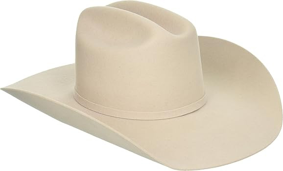 ARIAT Men's 3X Wool Felt Cowboy Hat Silver Belly 6 3/4 | Amazon (US)
