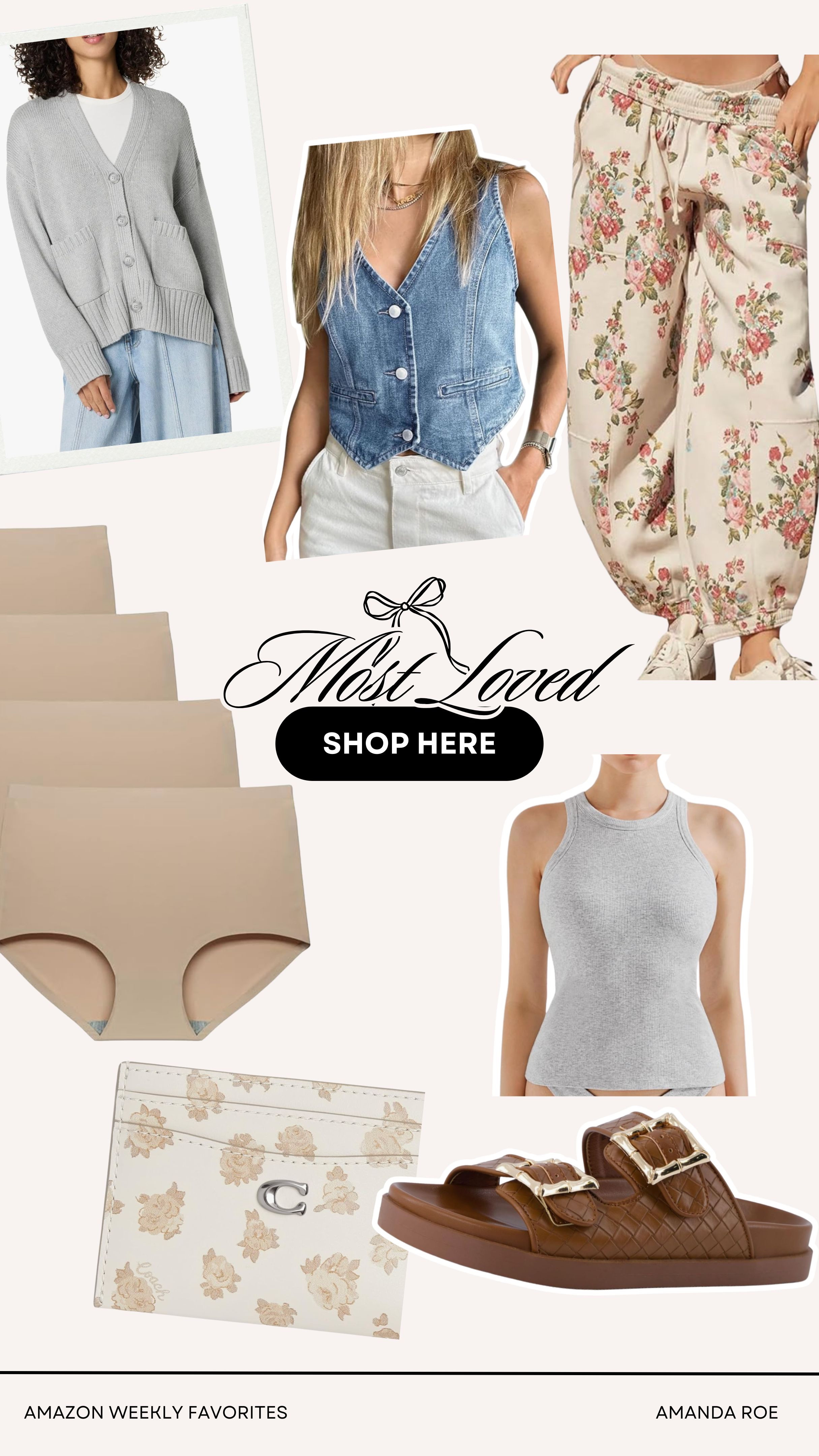 This week’s favorite Amazon finds! Our favorite undies made it into the round up because they truly are the best- completely invisible and perfect under dresses, leggings or shorts!

Amazon finds, Amazon fashion, affordable style, outfits under $100 

#LTKFindsUnder50 #LTKStyleTip #LTKFindsUnder100