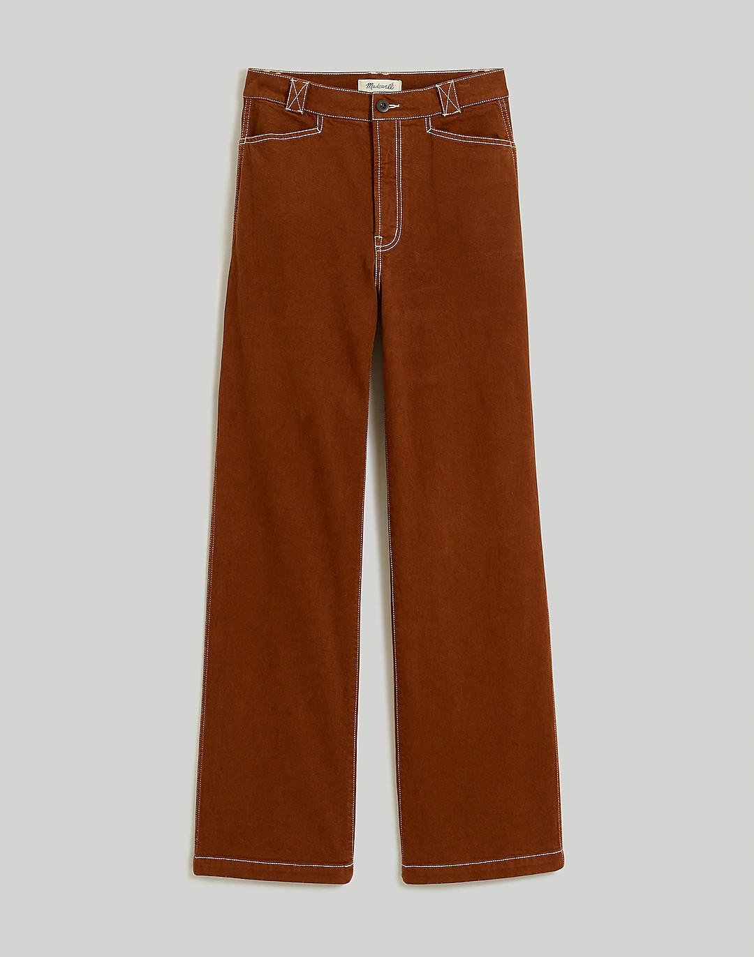Emmett 2.0 Wide-Leg Pants: Garment-Dyed Edition | Madewell