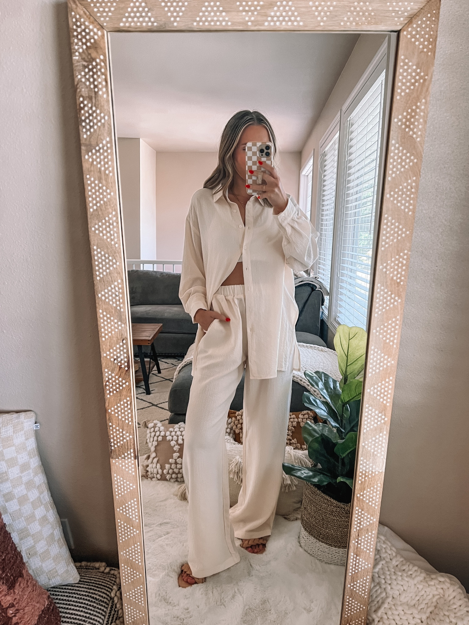 Amazon matching set✨ wearing a size small 

Amazon fashion / amazon finds / summer set / matching set / summer style / button down and pants set 



#LTKunder50 #LTKstyletip