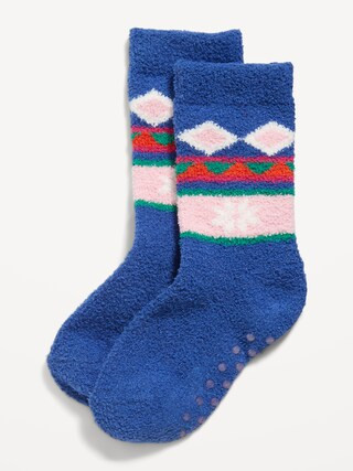 Unisex Cozy Printed Socks for Toddler & Baby | Old Navy (US)