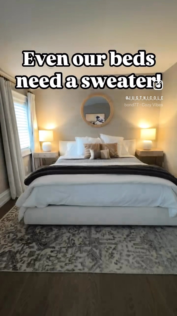 Fall is here and it’s time to layer•up! Even our beds need a sweater! Make your rooms extra cozy with these knit throws by @casalunabytarget!! @target has select Casaluna bedding at 🚨20% o͟͟f͟͟f͟͟🚨right now!! 

#LTKVideo #LTKSeasonal #LTKFallSale