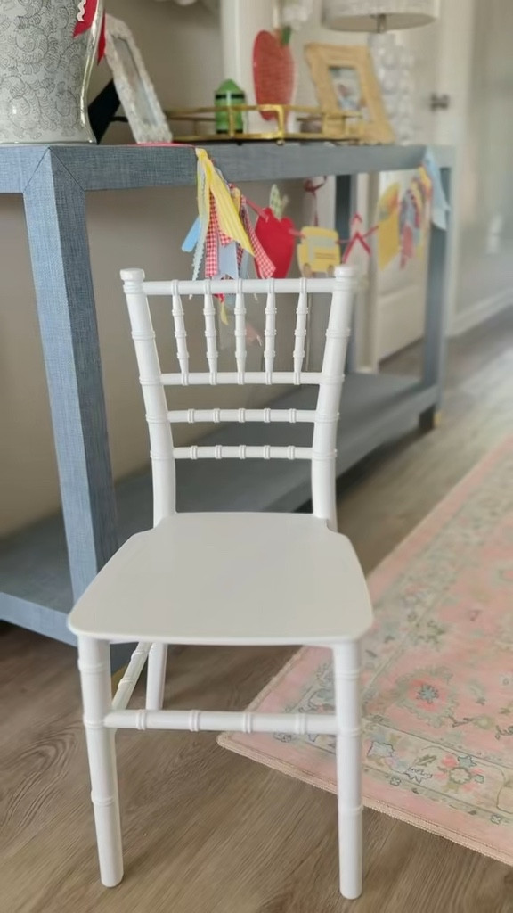 Kids Chiavari Chair | Playroom Kids Chair 🌈☀️🦋