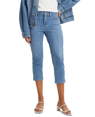 Levi's 311 Shaping Skinny Mid Rise Capri Jeans, 24-26W - Macy's | Macy's