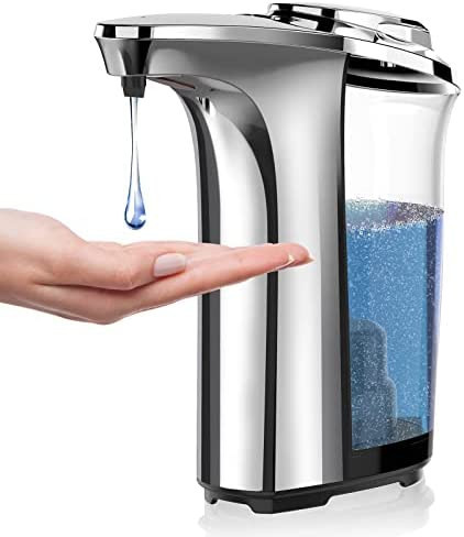 Automatic Soap Dispenser, PZOTRUF Touchless Dish Soap Dispenser 17oz/500ml with Upgraded Infrared... | Amazon (US)
