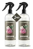 Caldrea Linen and Room Spray Air Freshener, Made with Essential Oils, Plant-Derived and Other Thoughtfully Chosen Ingredients, Rosewater Driftwood, 16 Oz (Pack of 2) | Amazon (US)