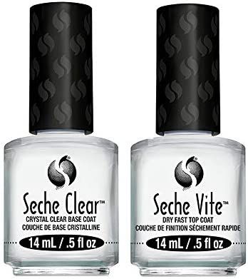Seche Clear and Seche Vite, Base Coat and Top Coat for Nail Polish | Amazon (US)