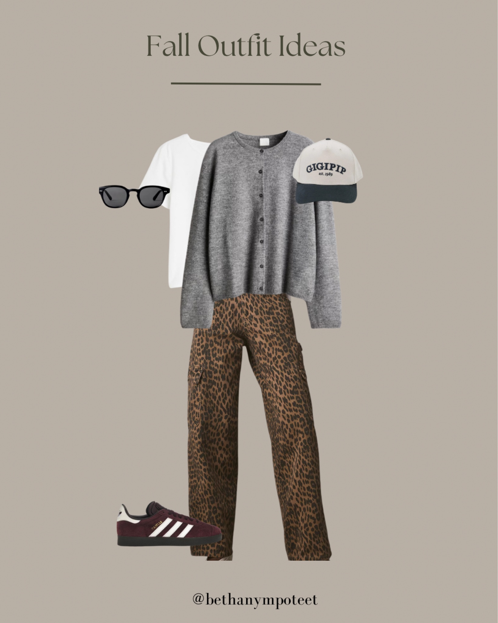 Linked a few leopard pants and this gray cardigan! There’s also a few adidas options and trucker hats! 

#LTKfindsunder100 #LTKshoecrush #LTKstyletip