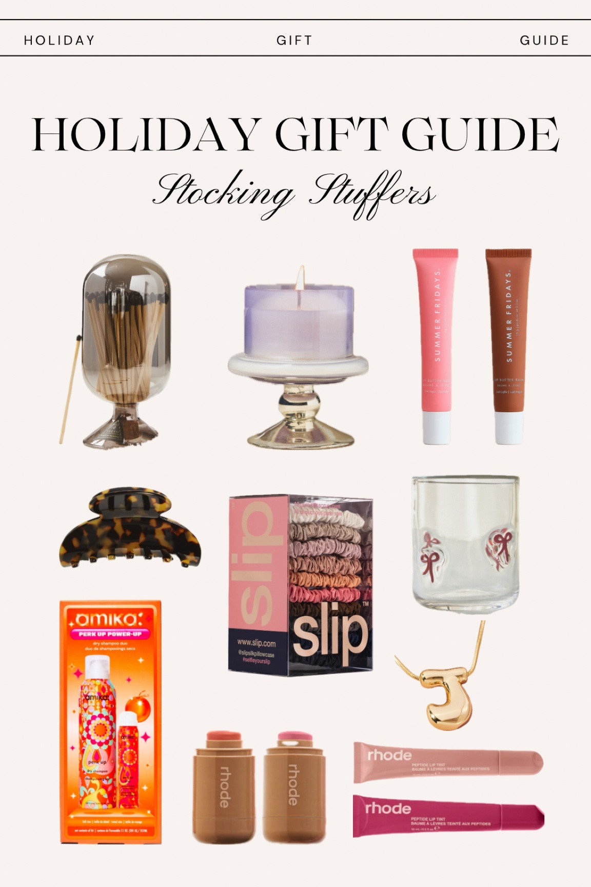 Holiday Gift Guide: Stocking Stuffers

#LTKHoliday #LTKGiftGuide #LTKSeasonal