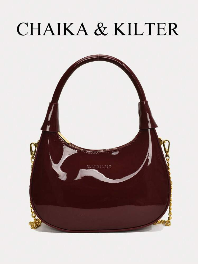 Tote bag - Crescent shaped  | SHEIN