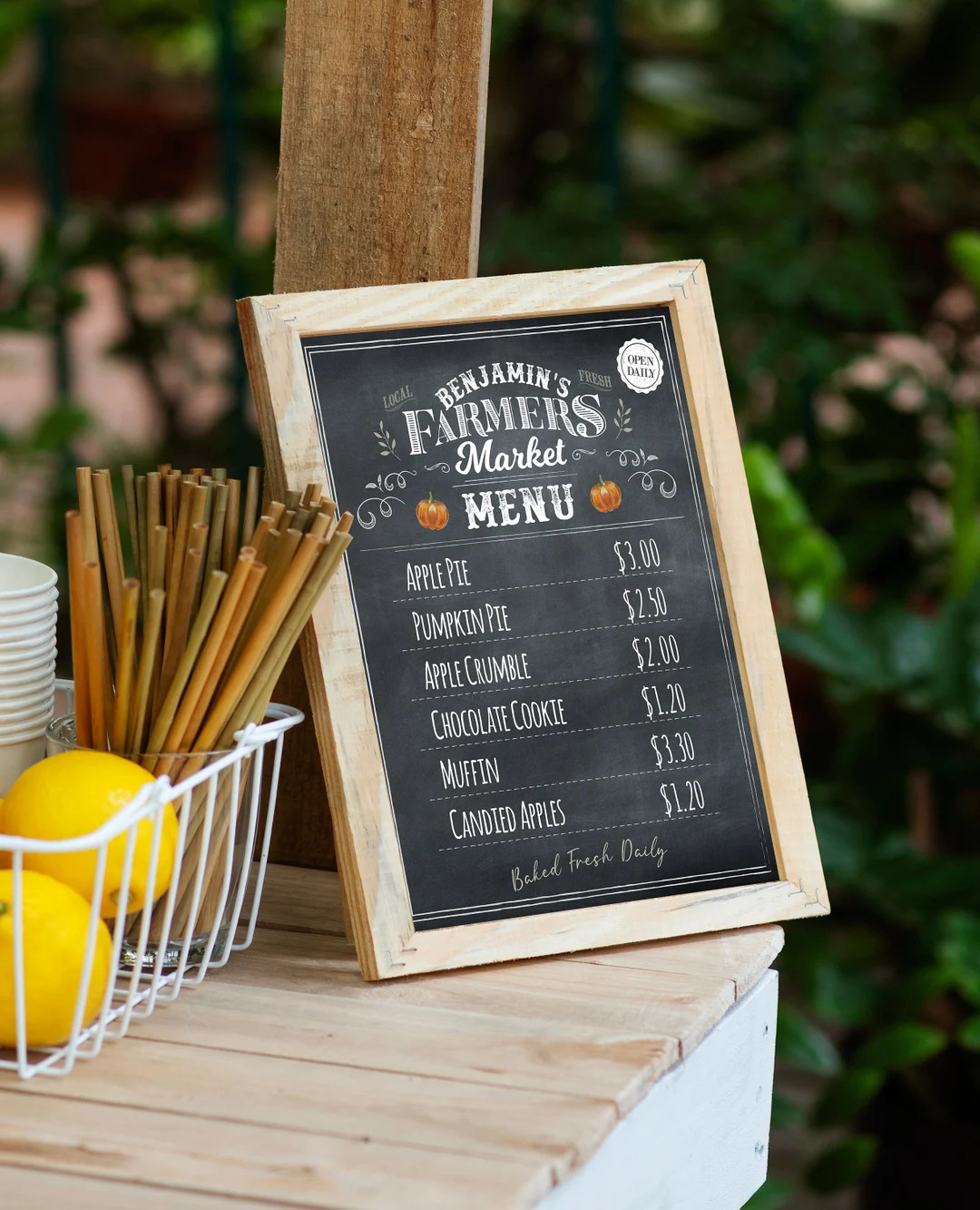 Printable Customize Farmers Market Menu Digital File - Etsy | Etsy (US)