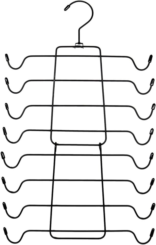 Niclogi Tank Tops Hanger Bra Hangers 2 Pack Space Saving Hanger Metal Folding Closet Organizer fo... | Amazon (US)