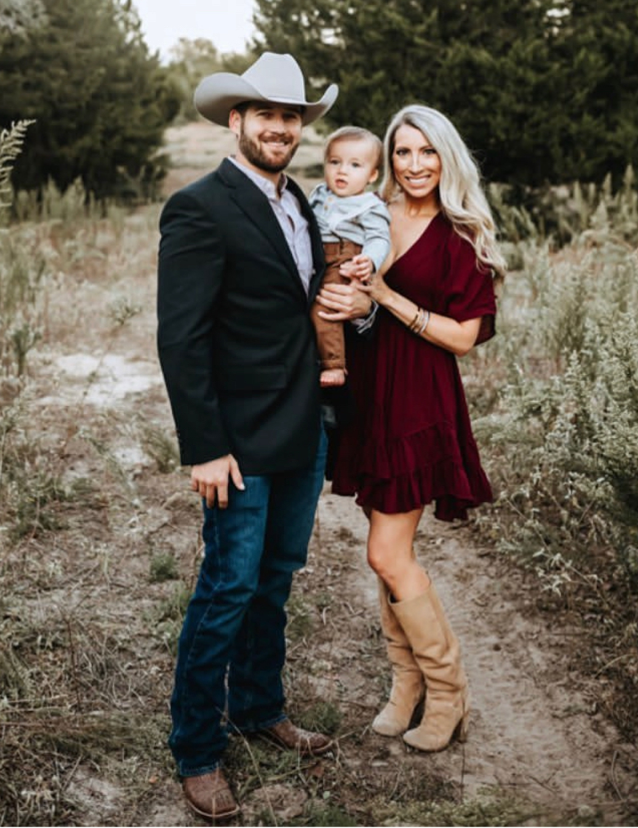 Fall family photos, fall photos, fall dress, fall outfit, mens outfit, mens cowboy hat, mens cowboy boots. Callie Glass 

#LTKmens #LTKSeasonal #LTKfamily