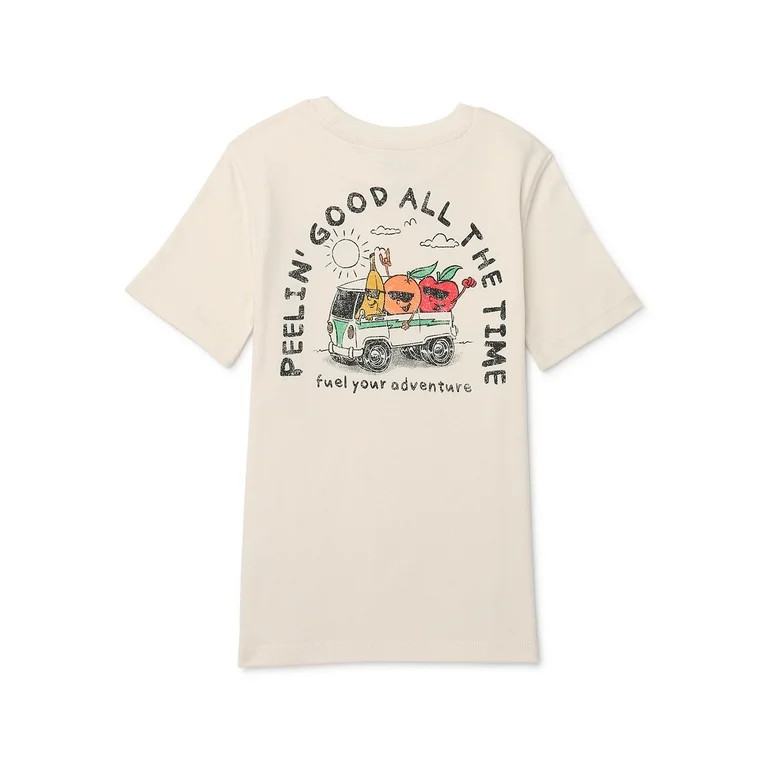 365 Kids from Garanimals Boys Mix and Match Front and Back Graphic Tee, Sizes 4-10 | Walmart (US)